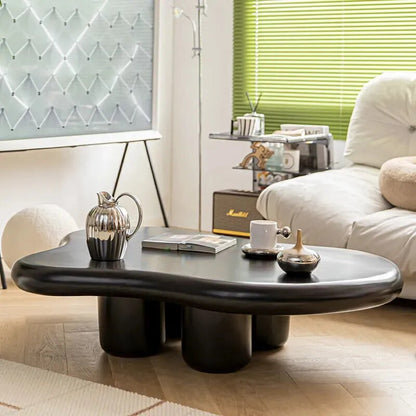 Nordic Living Room White Coffee Table Design